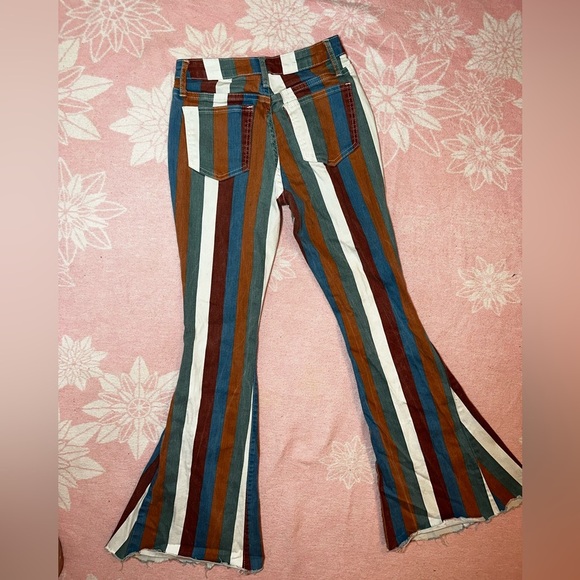 wisteria lane Denim - Super boho flare pants by Wisteria Lane